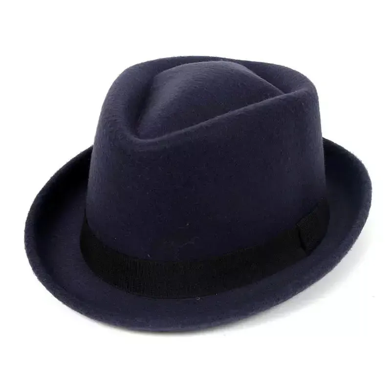 Wool Fedora Hat Men Women Fashion Style.